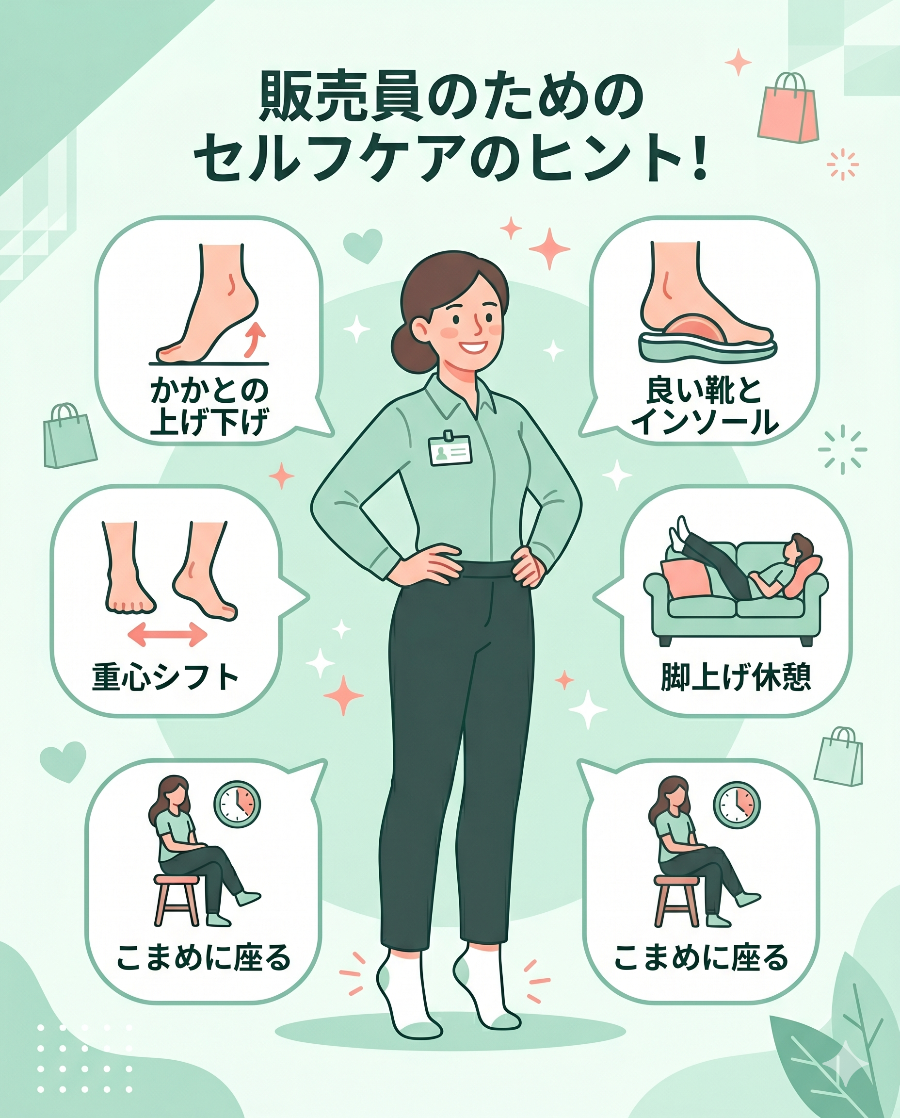 疲労を軽減するための基本的な対策