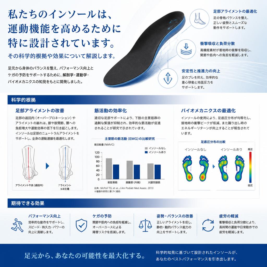 運動能力向上の科学的アプローチ