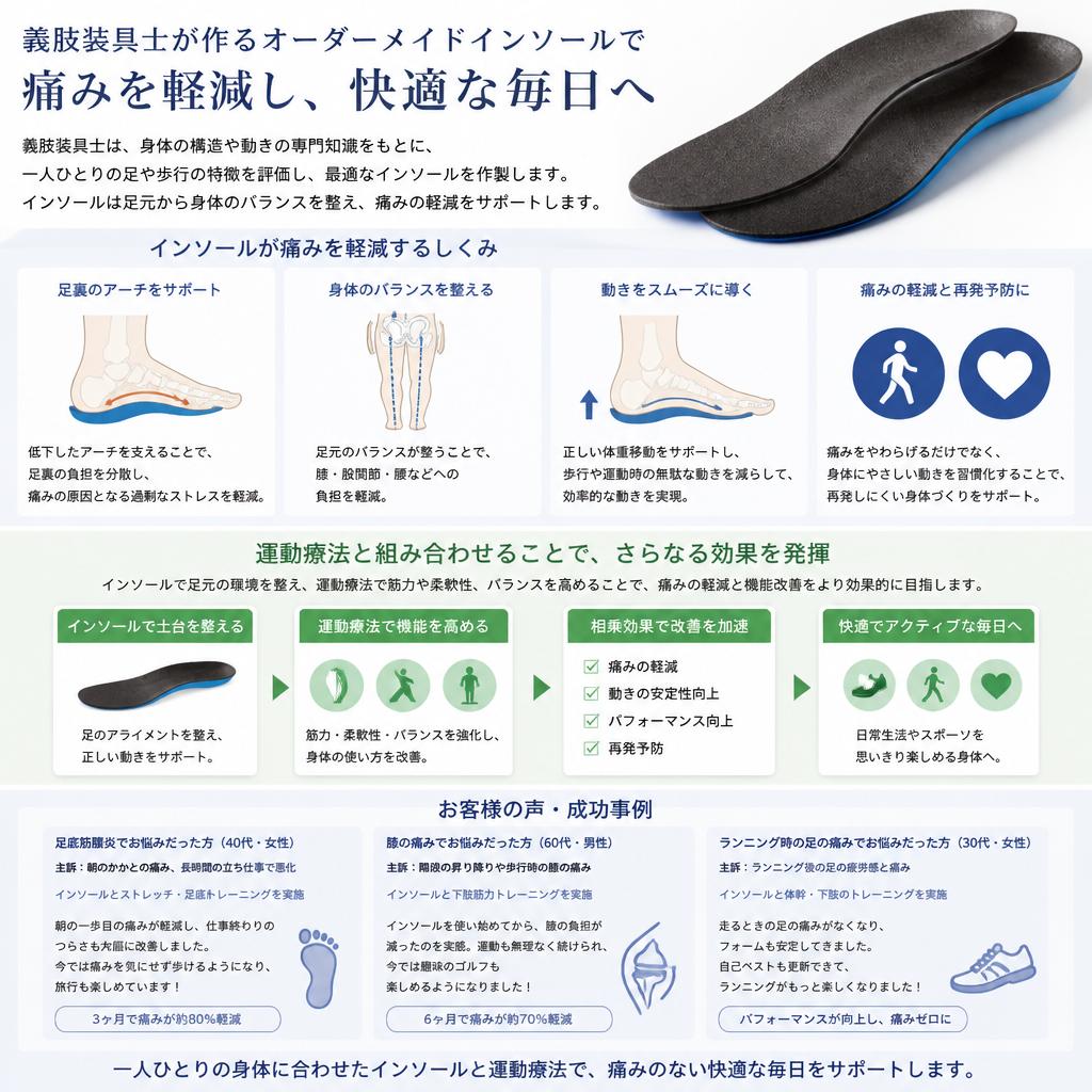 痛みの軽減と運動療法の効果
