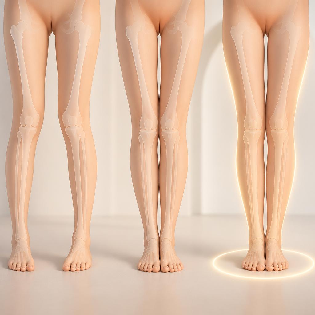 O脚やX脚を改善して、健康的な足元を手に入れよう！